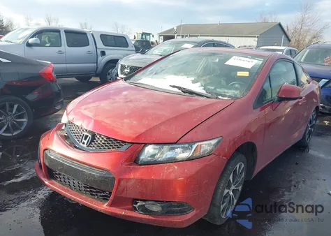 2013 Honda Civic Si z USA, uszkodzony, nr VIN 2HGFG4A58DH705784